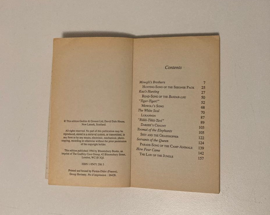 The jungle book - Rudyard Kipling (The Jungle Book #1)
