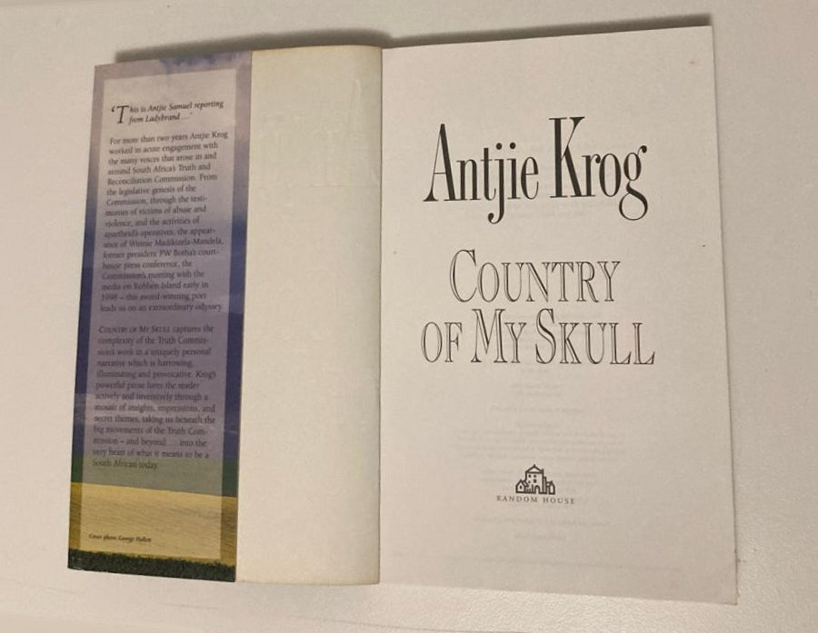 Country of my skull - Antjie Krog