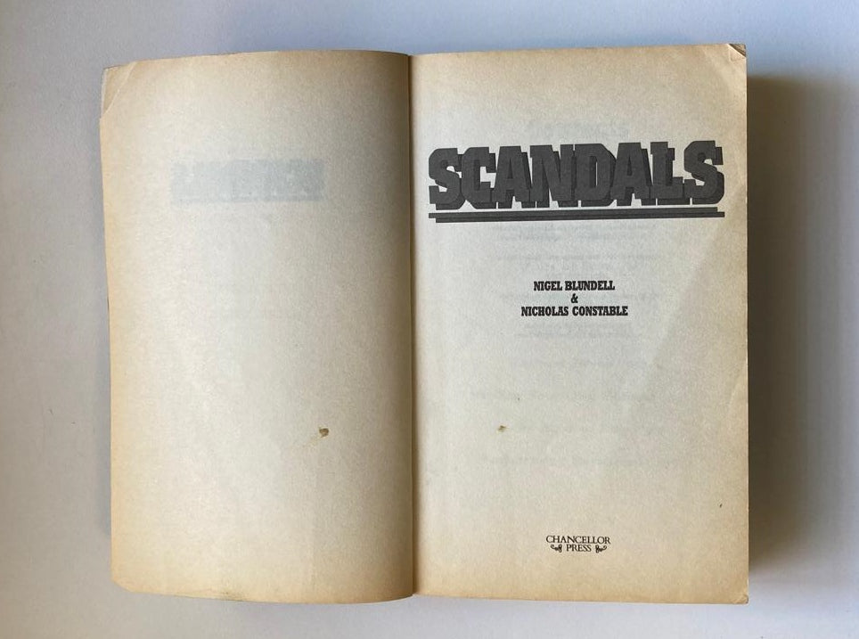Scandals - Nigel Blundell and Nicholas Constable