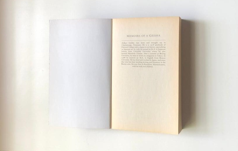 Memoirs of a geisha - Arthur Golden