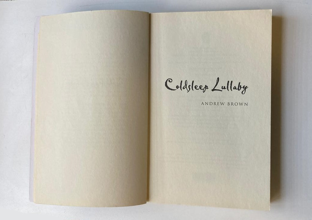 Coldsleep lullaby - Andrew Brown