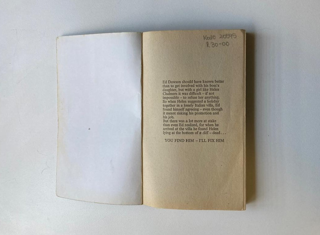 You find him - I'll fix him - James Hadley Chase