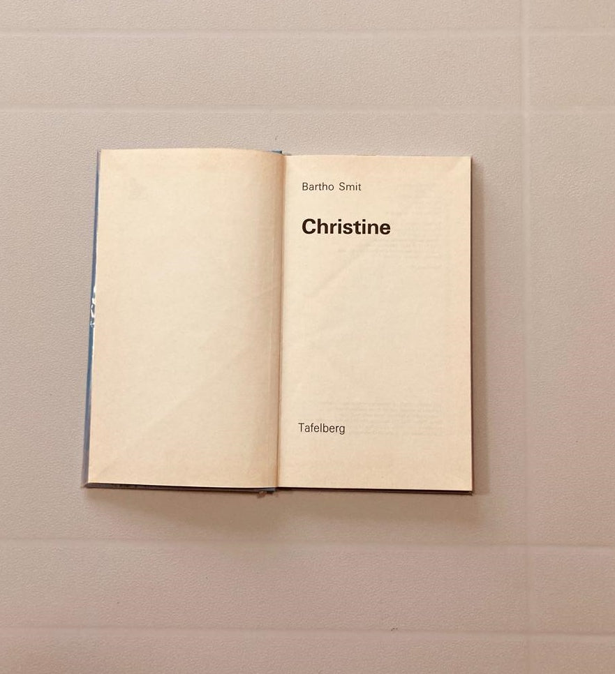 Christine - Bartho Smit (First edition)