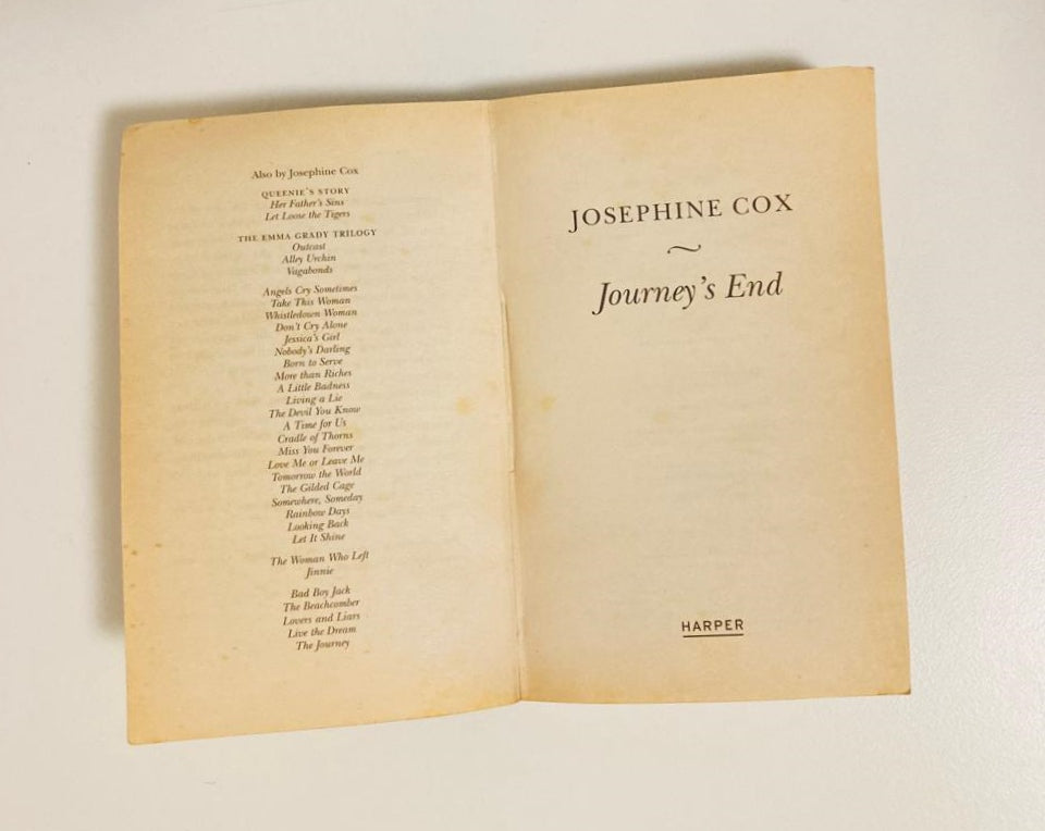 Journey's end - Josephine Cox (The journey #2)