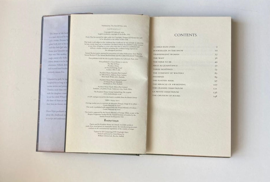 The girl from the Chartreuse - Pierre Péju