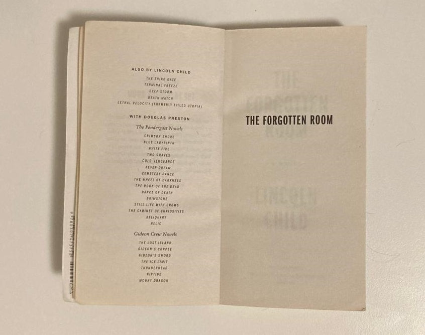 The forgotten room - Lincoln Child