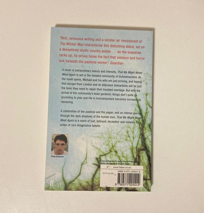 That we might never meet again - Philip Robinson