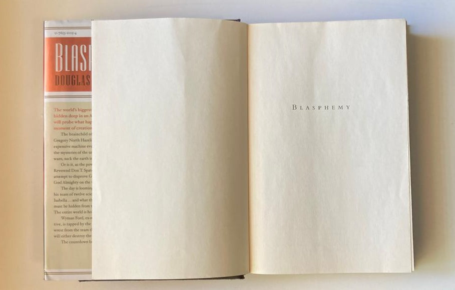 Blasphemy - Douglas Preston (Wyman Ford #2)