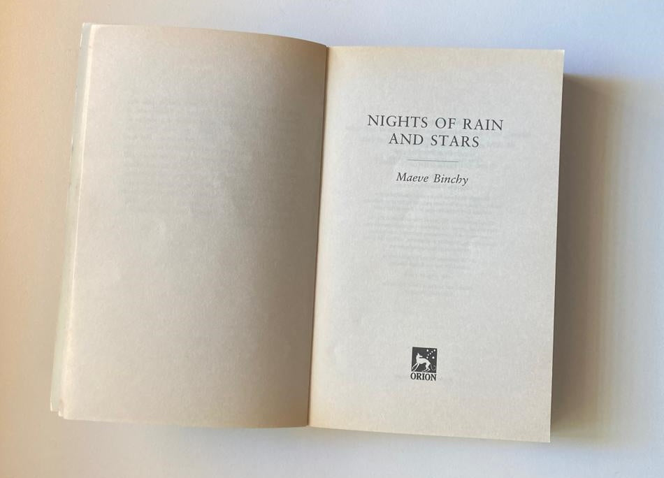 Nights of rain and stars - Maeve Binchy