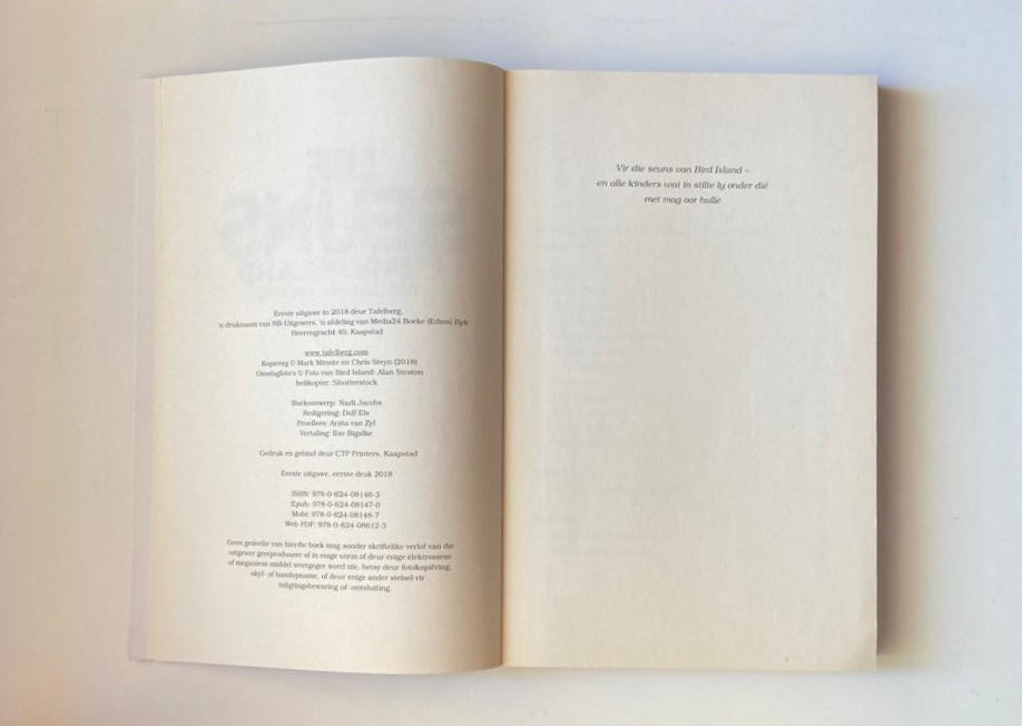 Die seuns van Bird Island: ’n Skokkende onthulling uit die hart van die NP-regering - Mark Minnie & Chris Steyn (First edition)