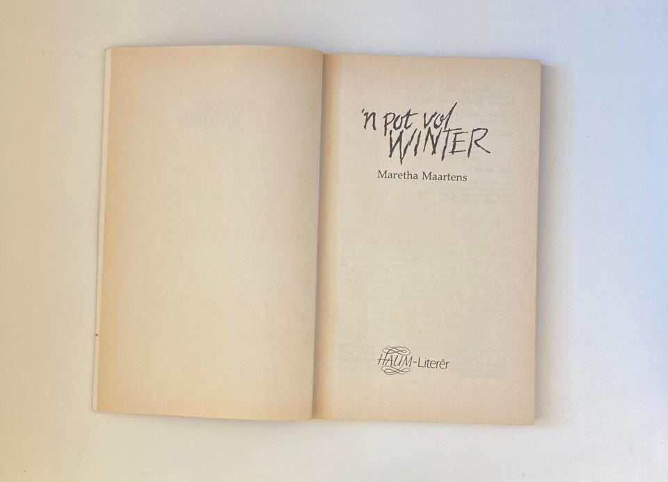’n Pot vol winter - Maretha Maartens