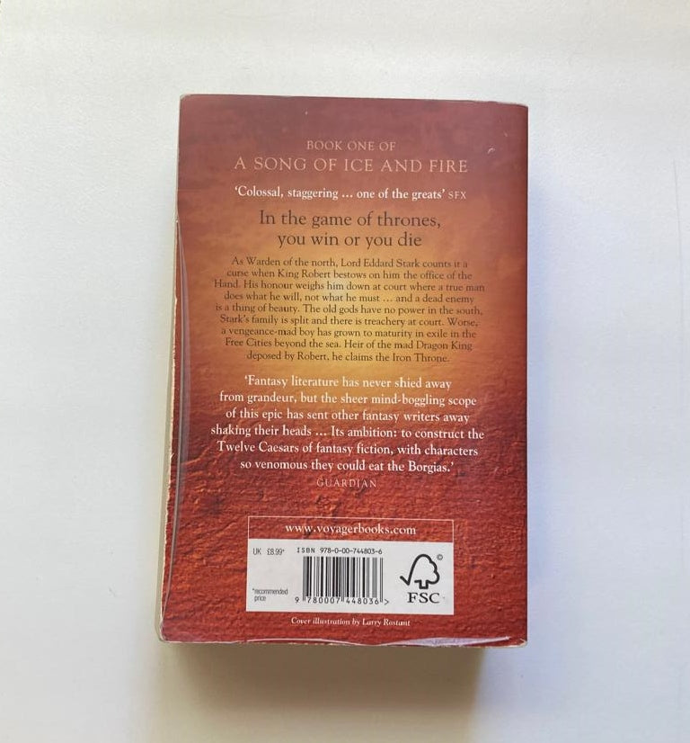 A game of thrones: A song of fire and ice - George R.R. Martin (A song of ice and fire #1)