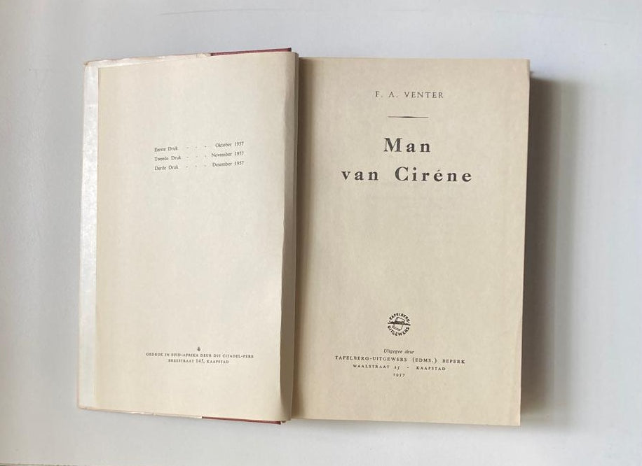 Man van Ciréne - F.A. Venter