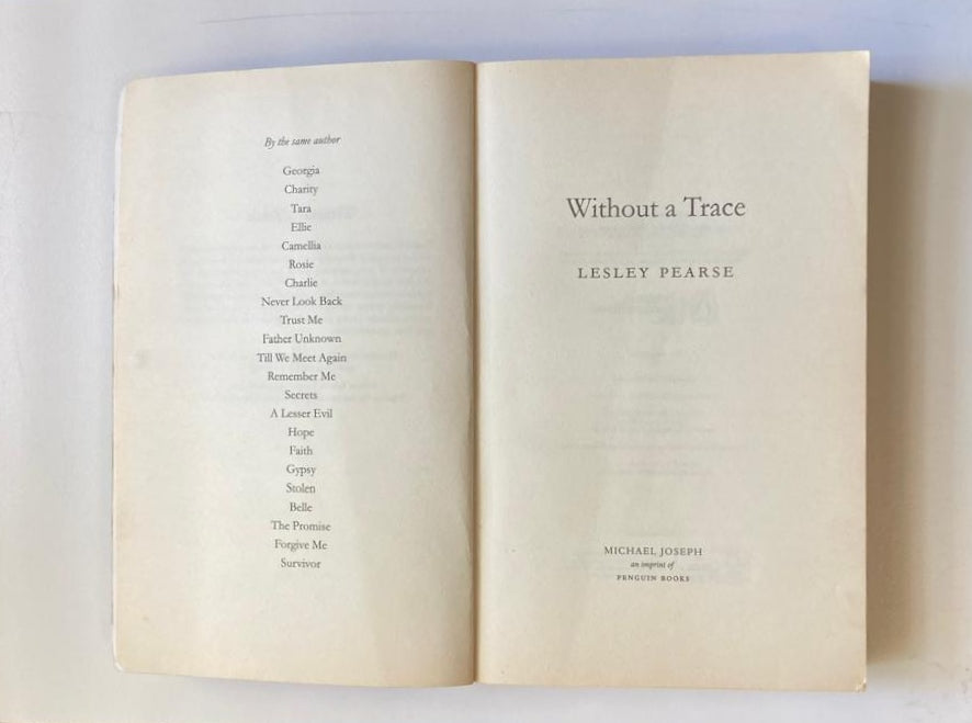 Without a trace - Lesley Pearse