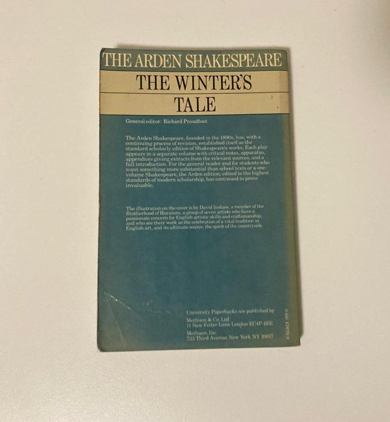 The winter's tale - William Shakespeare (Arden Shakespeare Third Series)