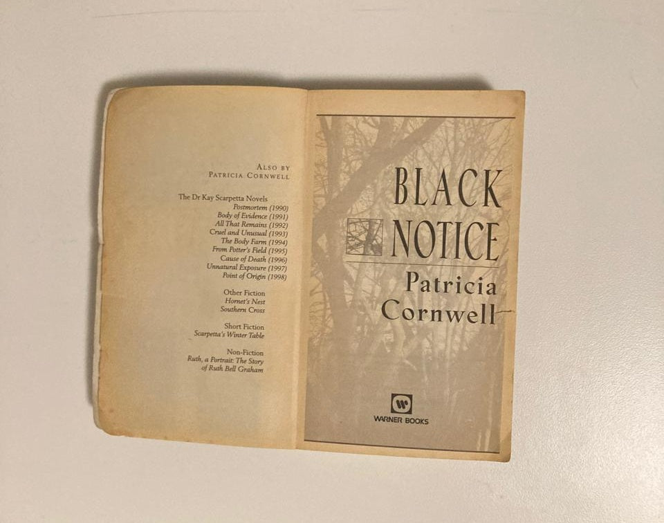 Black notice - Patricia Cornwell (Kay Scarpetta #10)