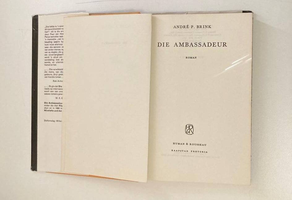 Die ambassadeur - André P. Brink