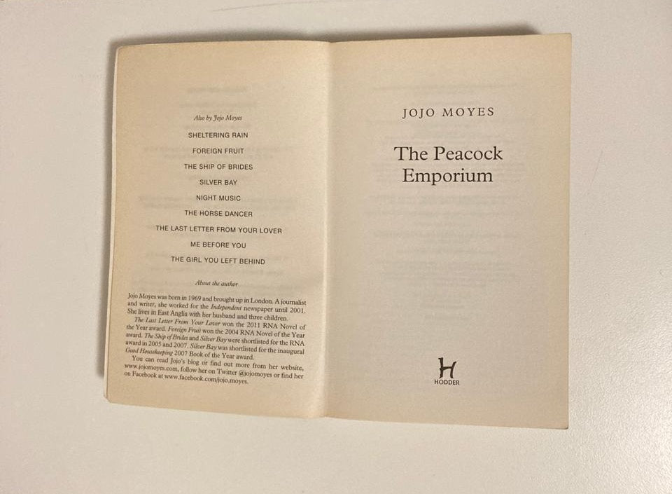 The peacock emporium - Jojo Moyes