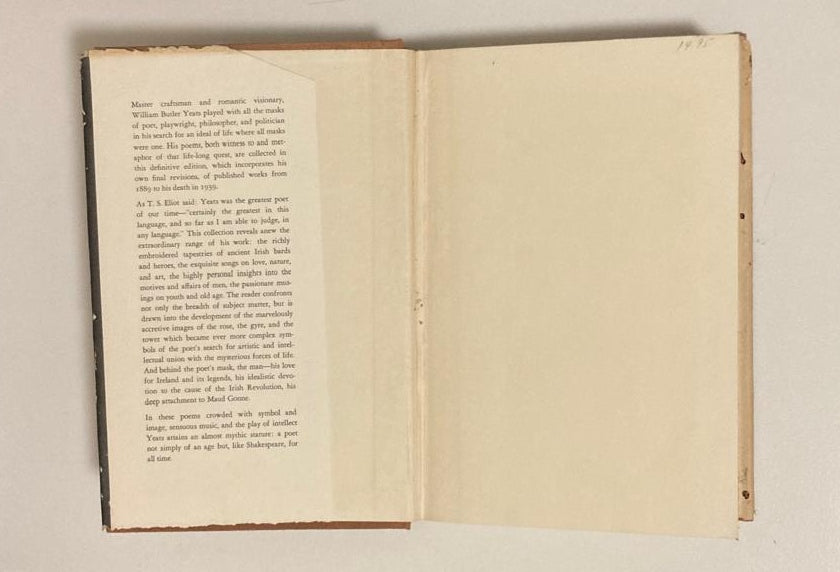 The collected poems of W.B. Yeats