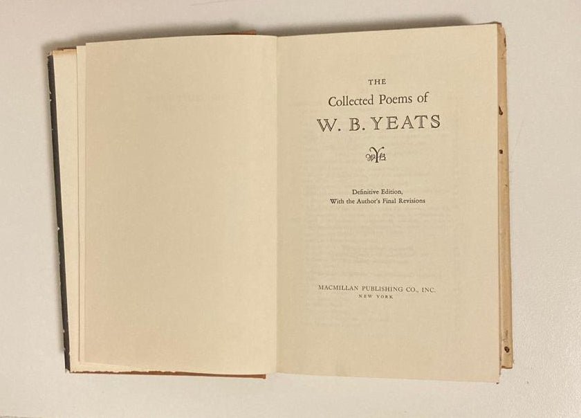 The collected poems of W.B. Yeats