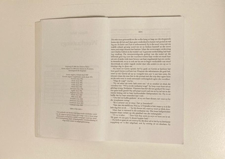 Weerkaatsings: ’n Sprokie - Eleanor Baker