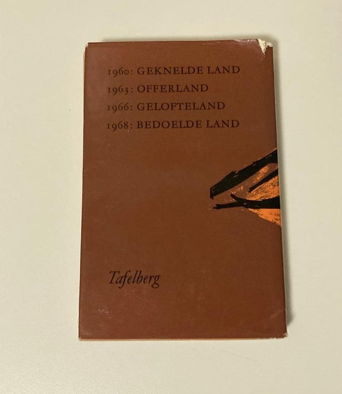 Bedoelde land - F.A. Venter (Rare)