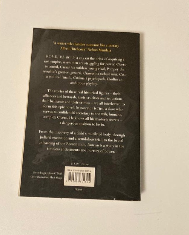 Lustrum - Robert Harris (Cicero #2)