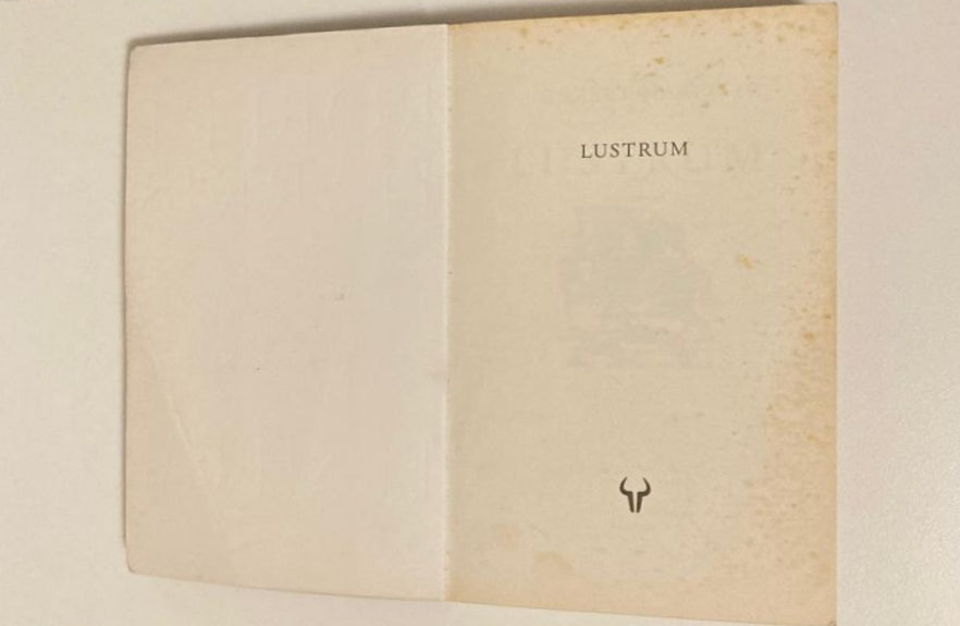 Lustrum - Robert Harris (Cicero #2)
