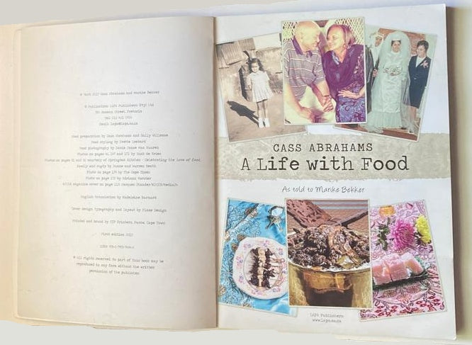 A life with food - Cass Abrahams (First edition)