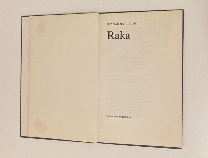 Raka - N.P. van Wyk Louw