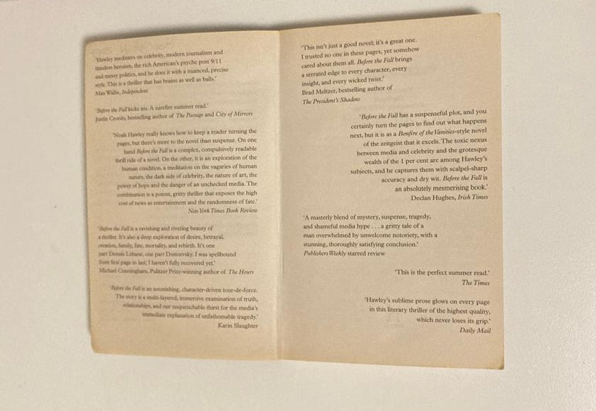 Before the fall - Noah Hawley