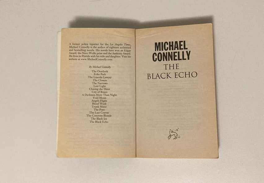 The black echo - Michael Connelly (Harry Bosch #1)