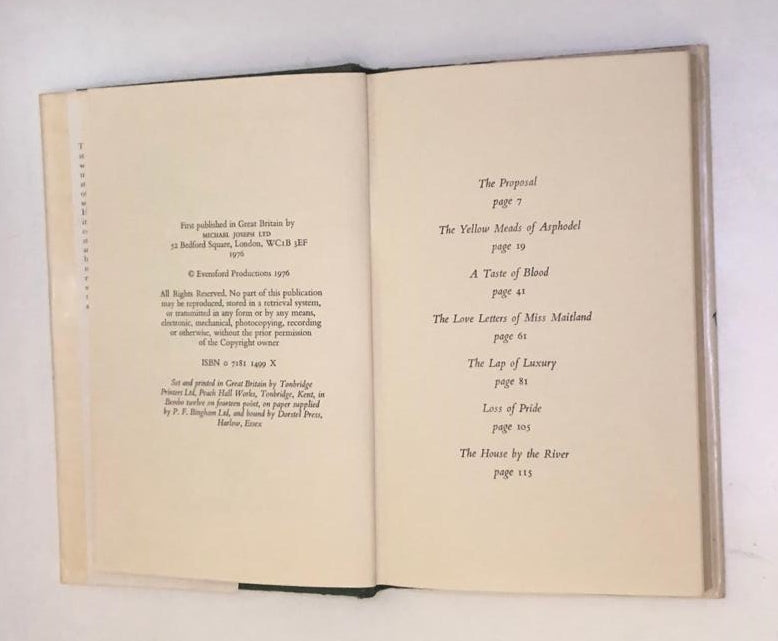 The yellow meads of Asphodel - H.E. Bates (First edition)
