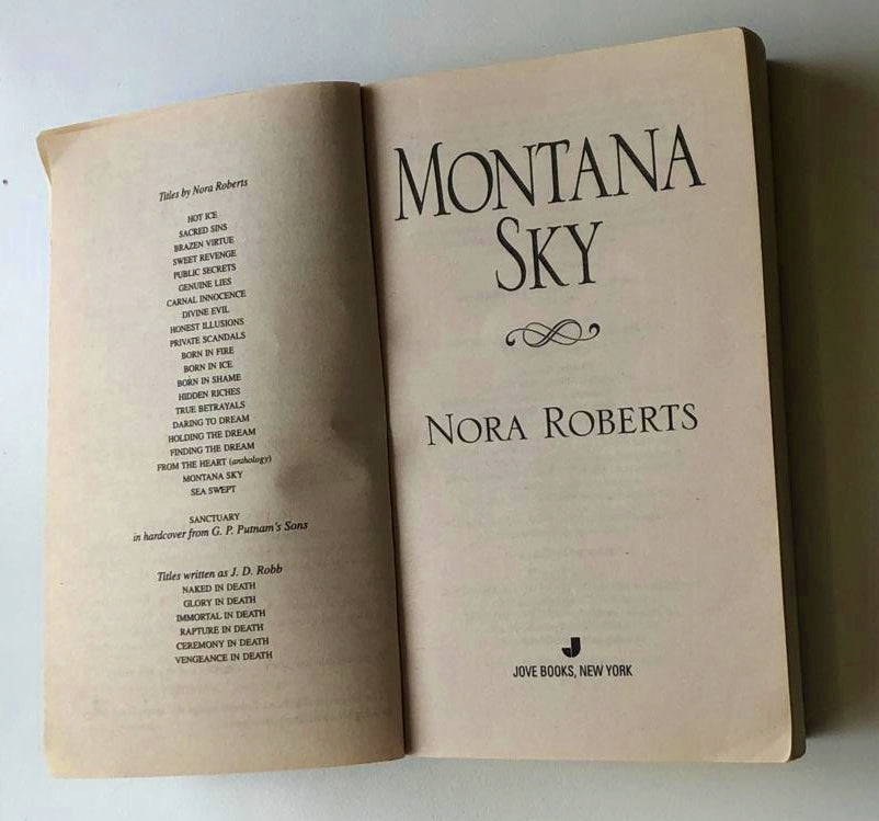 Montana sky - Nora Roberts