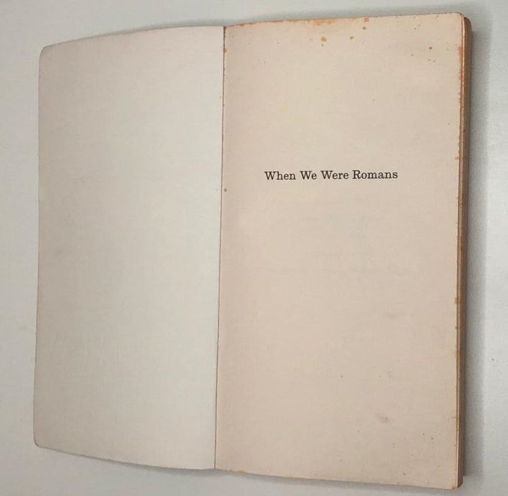 When we were romans - Matthew Kneale