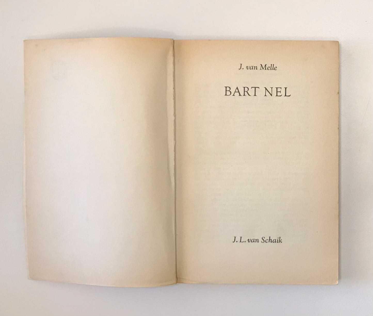 Bart Nel - J. van Melle