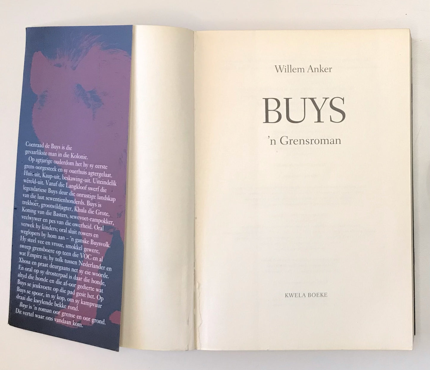 Buys: ’n grensroman - Willem Anker (First edition)