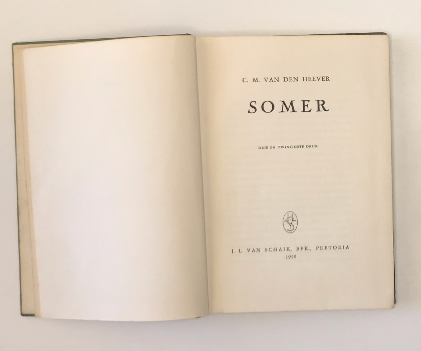 Somer - C.M. van den Heever