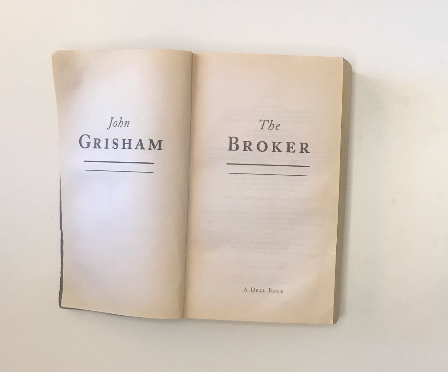 The broker - John Grisham