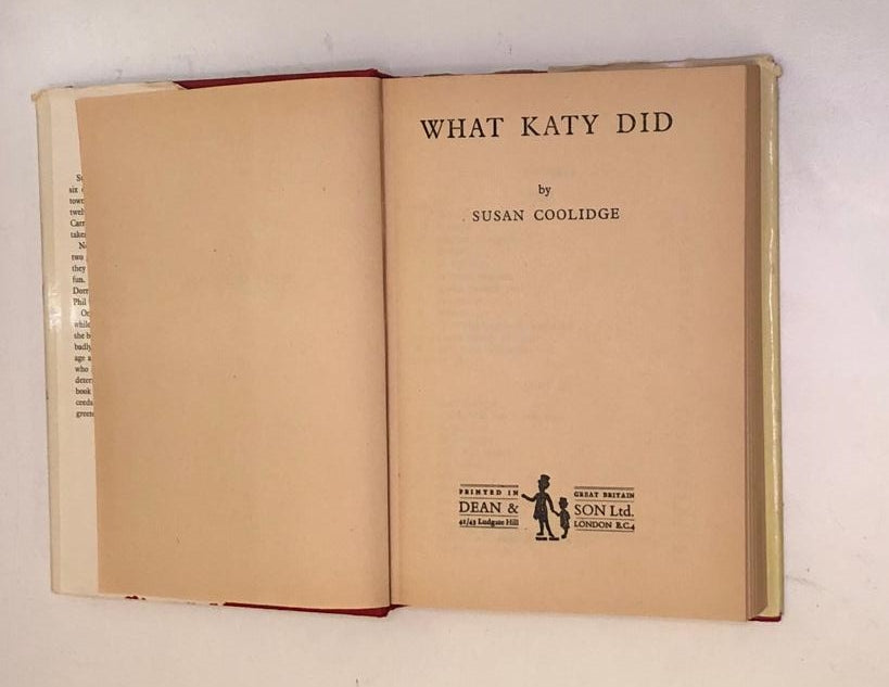 What Katy did - Susan Coolidge
