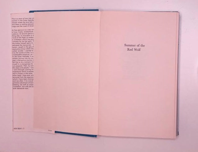 Summer of the red wolf - Morris West (First edition)