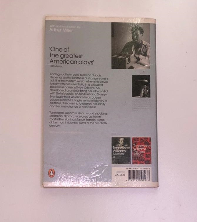 A streetcar named Desire - Tennessee Williams