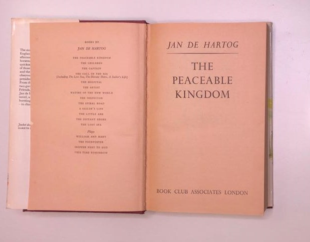 A peacable kingdom - Jan de Hartog
