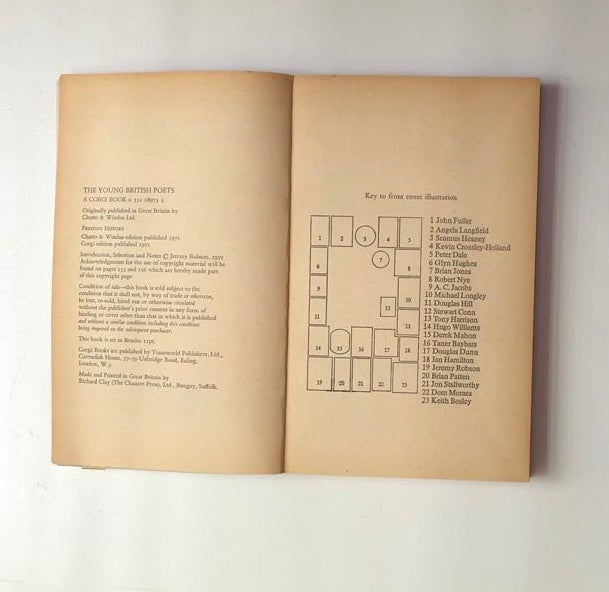 The young British poets - Edited by Jeremy Robson