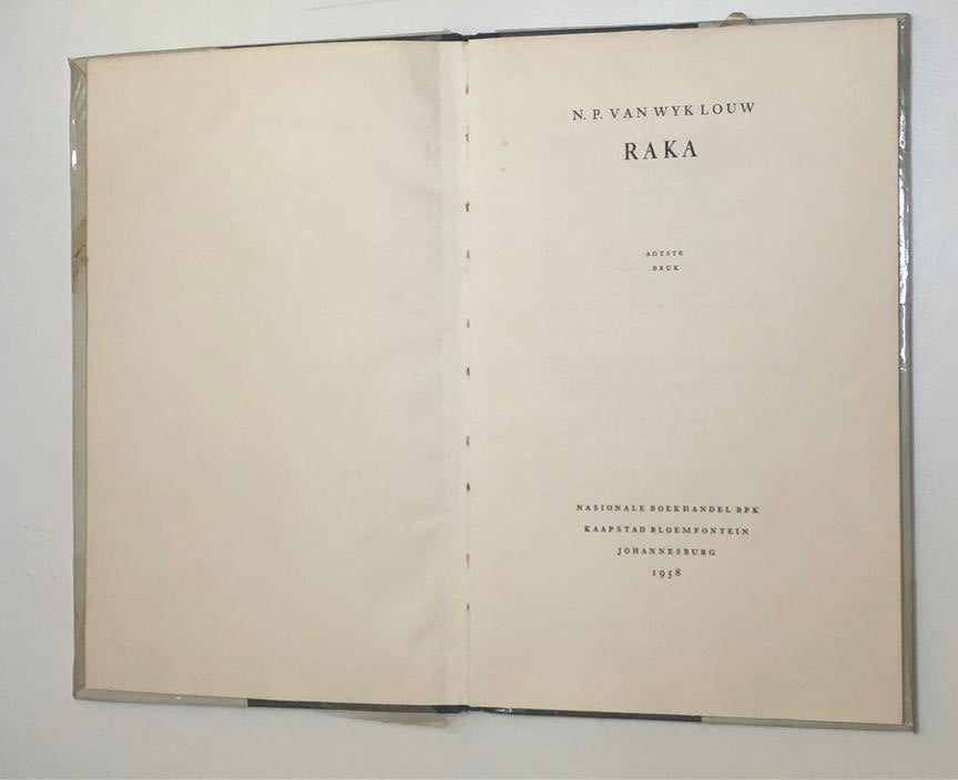 Raka - N.P. van Wyk Louw