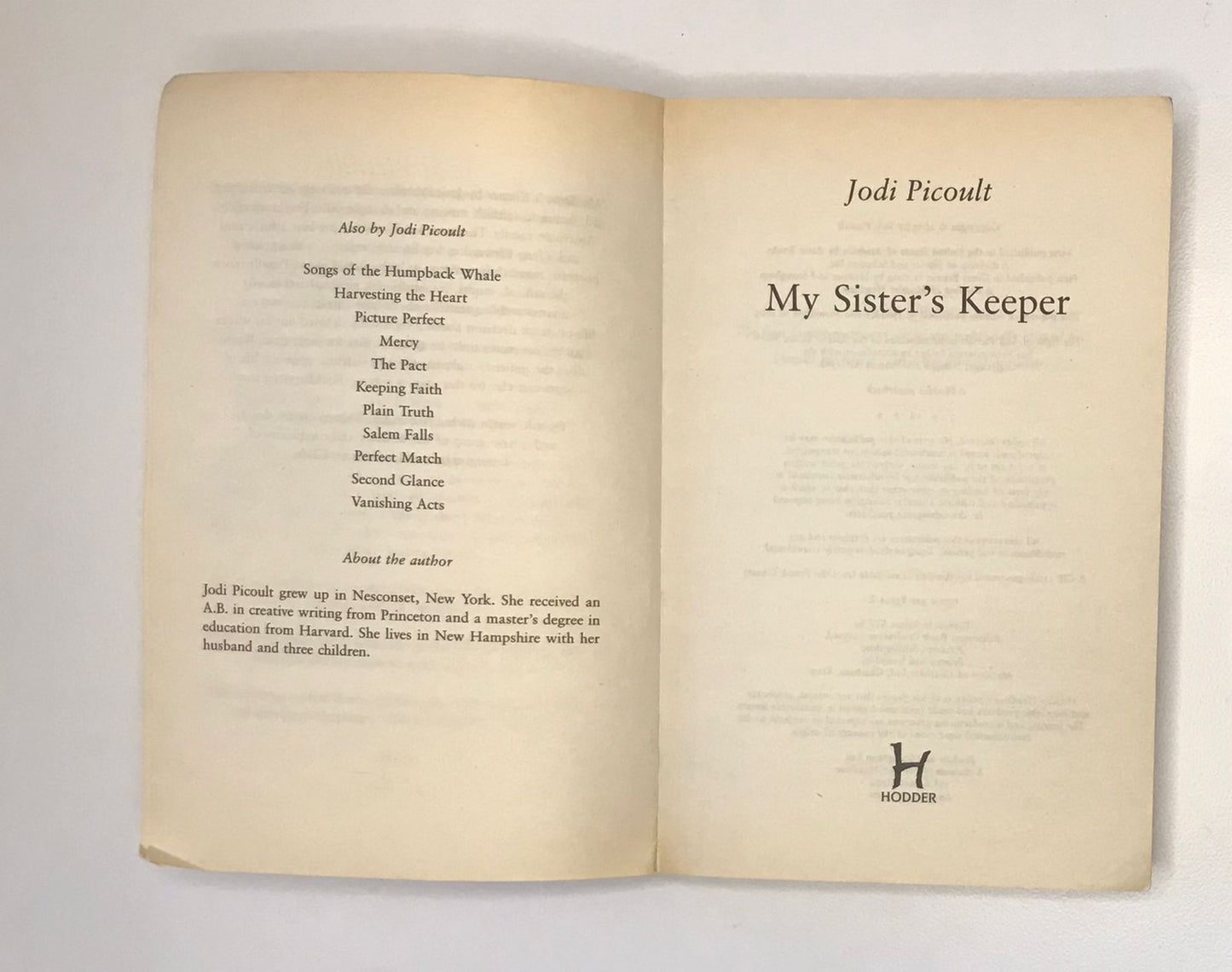 My sister's keeper - Jodi Picoult