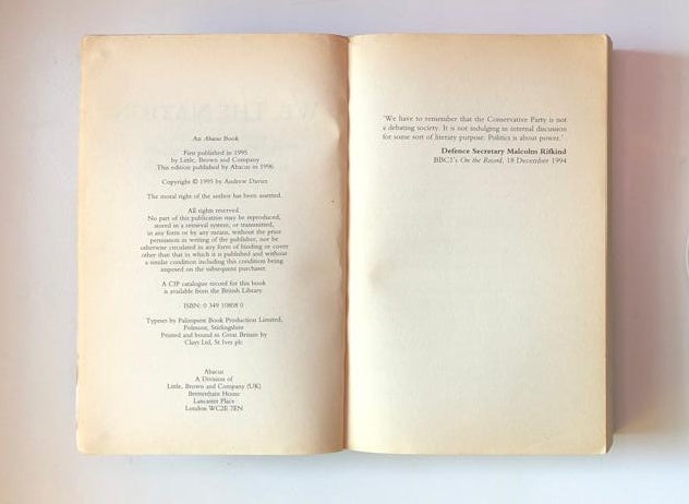 We, the nation - A.J. Davies