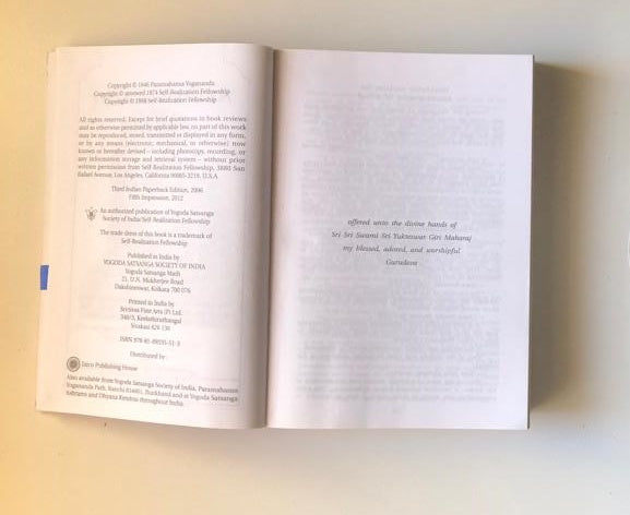 Autobiography of a Yogi - Paramahansa Yogananda