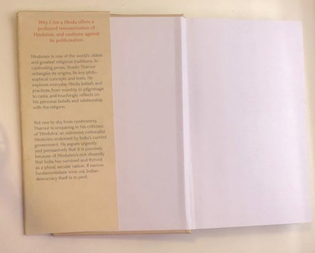 Why I am a Hindu - Shashi Tharoor (First edition)