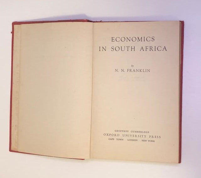 Economics in South Africa - N.N. Franklin